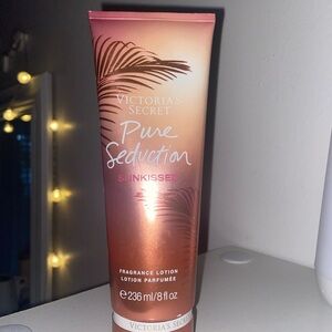 Victoria's Secret Pure Seduction Sunkissed Lotion - Pink and Gold